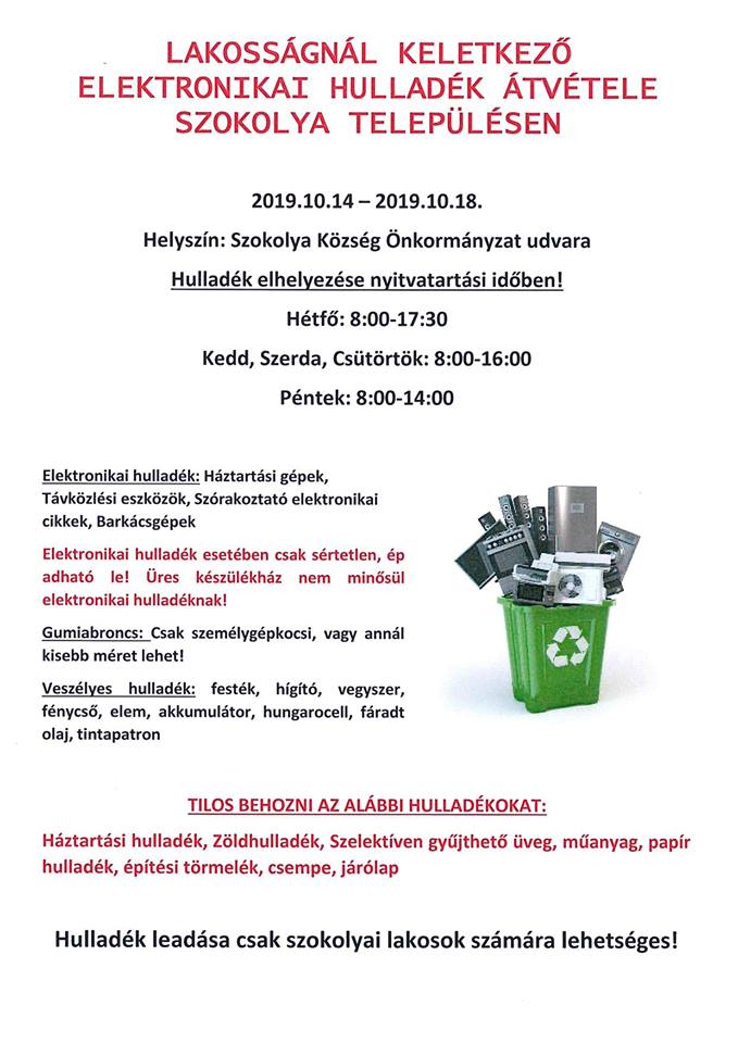 20191014 elektronikai huladekgyujtes