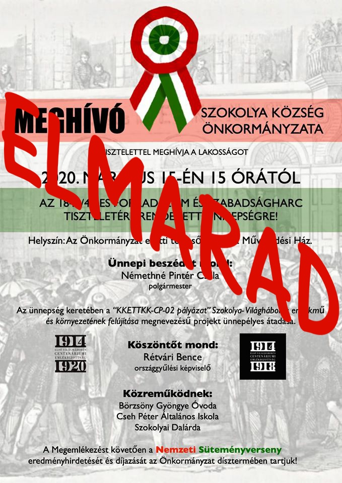 2020 03 15 unnepseg elmarad