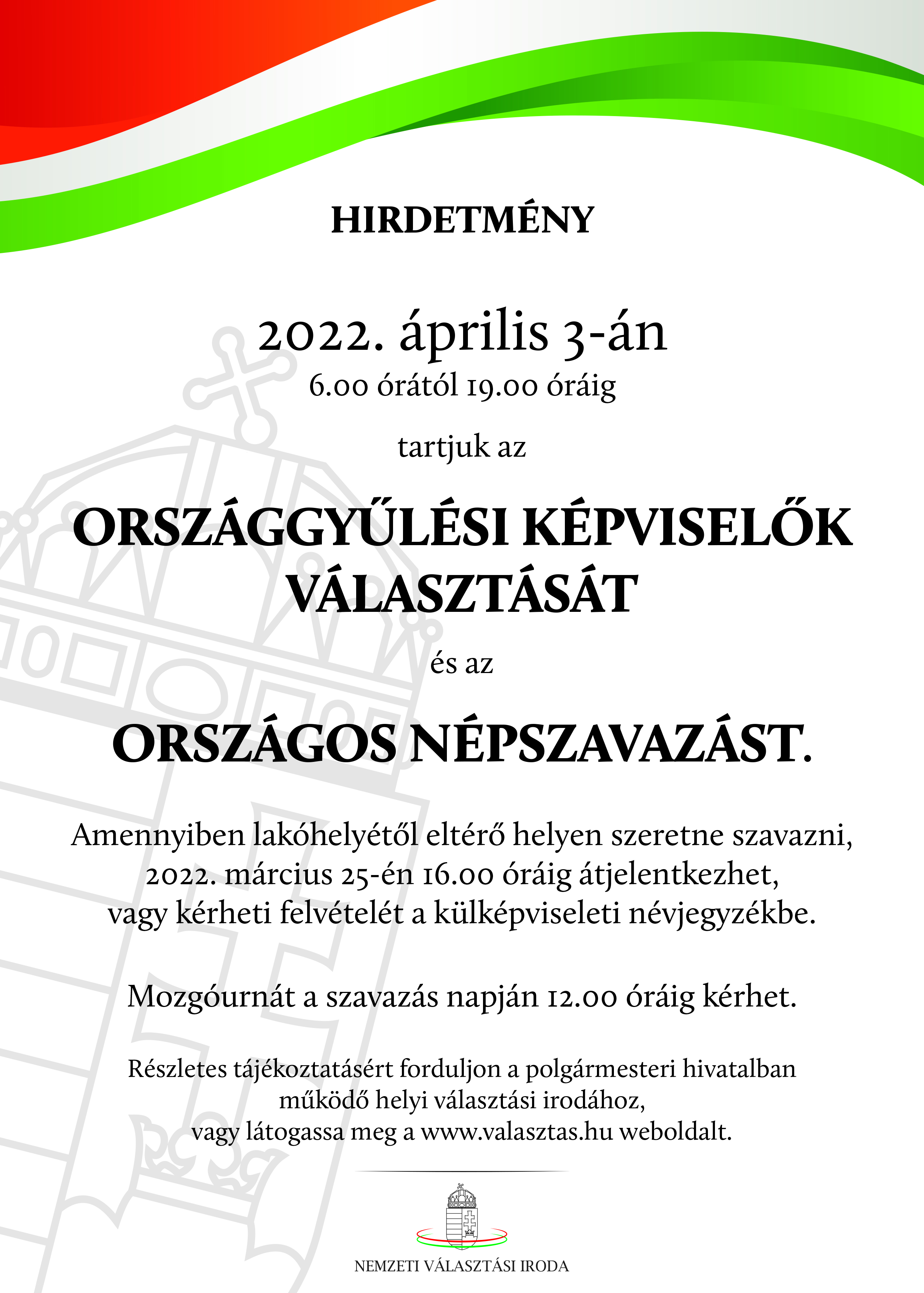 20220403 valasztasi hirdetmeny