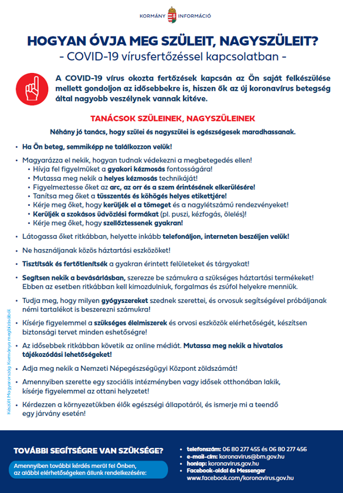 hogyan ovjuk meg az idoseket