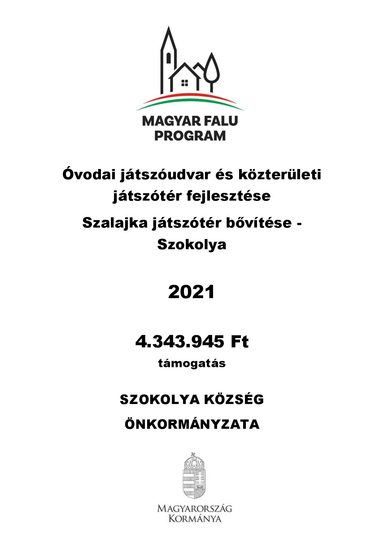 magyar falu program jatszoter bovites