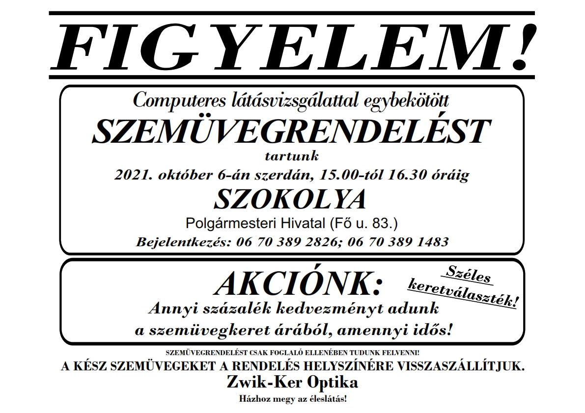 zwik ker optika szokolyan